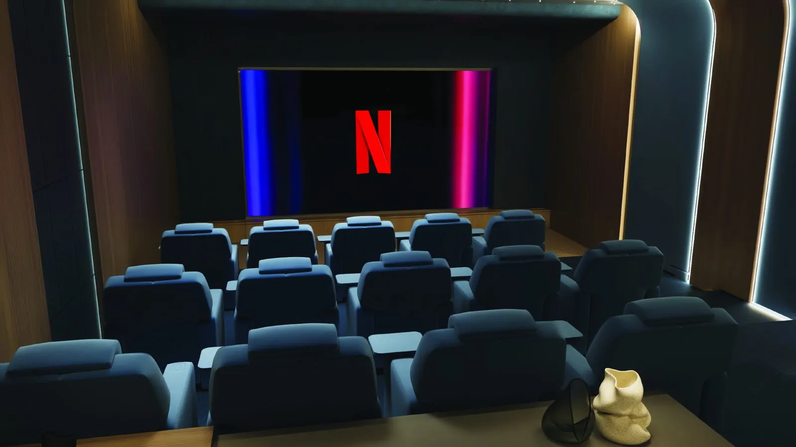 Súkromný kino lounge